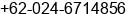 Phone number of Mr. Yoseph Wibisono at Semarang